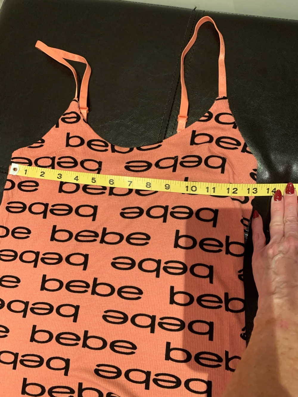 🌸BEBE🌸LOGO CAMI SHORT SET. EXCELLENT CONDITION! - Picture 7 of 10